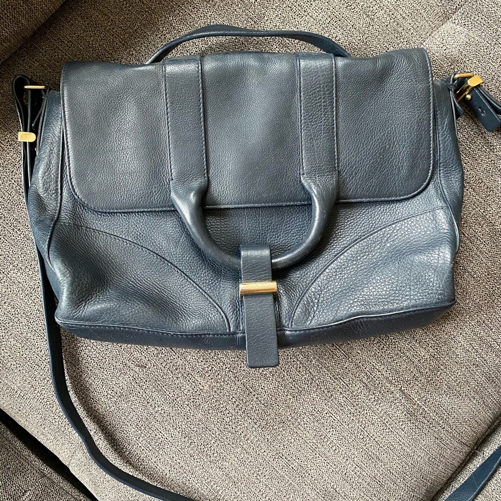 Jason Wu Navy Hanne Messenger Bag